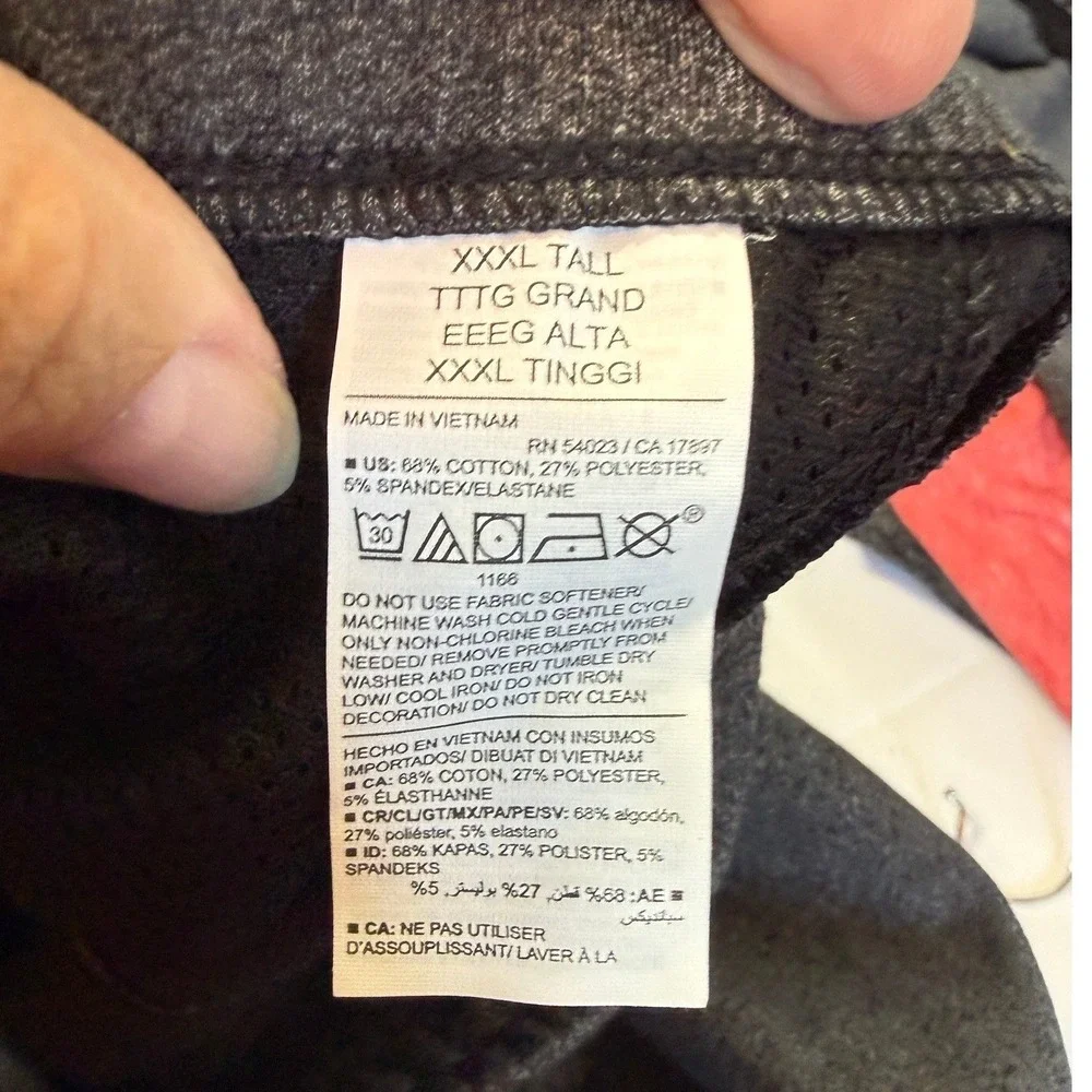 NWT Old Navy Mens 3XLT Dynamic Fleece Heather Gray Athletic Jogger 4 Way Stretch
